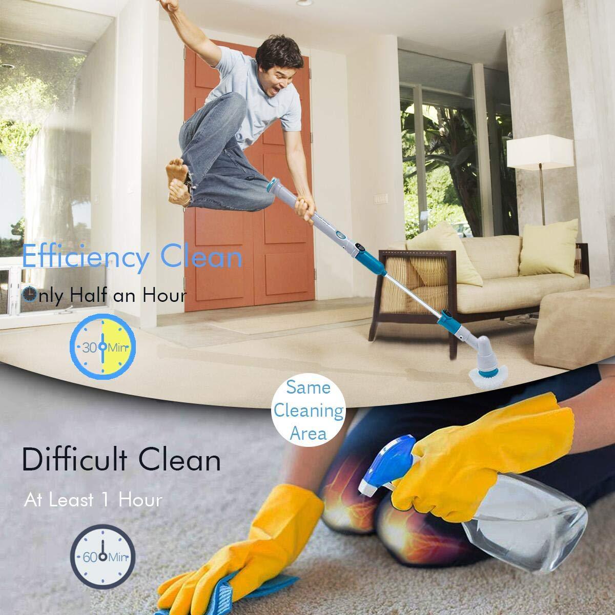 3 in 1  Electric Cleaning Brush-360¡ã Spin Scrubber