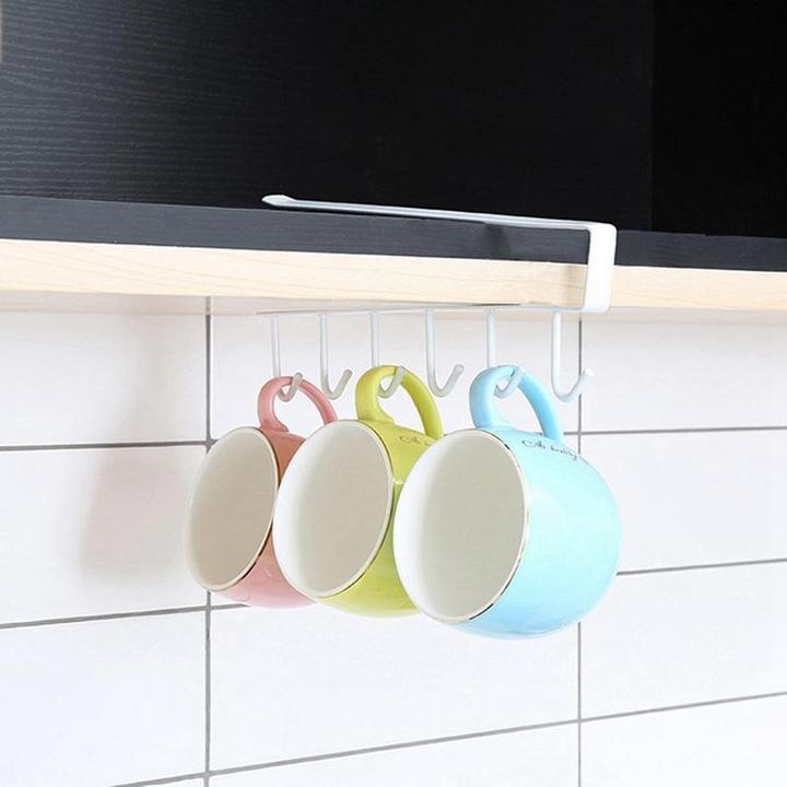 Under-Cabinet Hanger(6 Hooks)