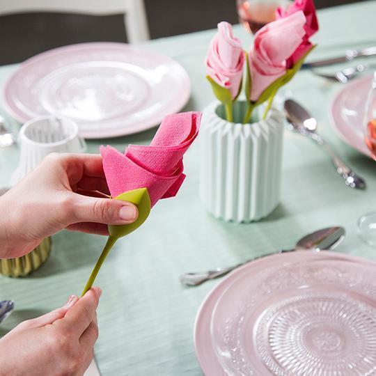 3-Second Bloom Napkin Folder