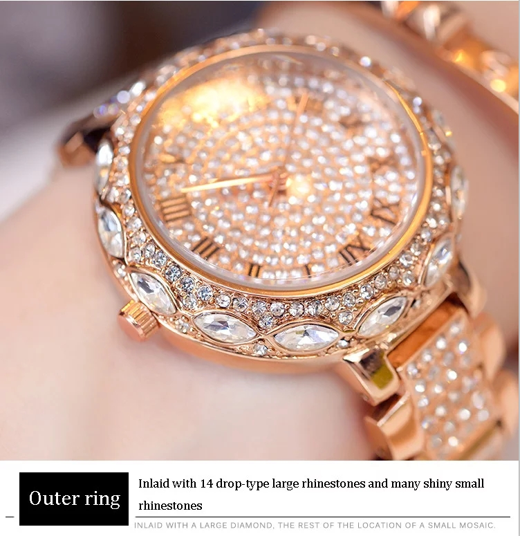 【Exclusive sales】moonmini™Star Bling Bling-Luxury Crystal Rhinestone Ladies Watches