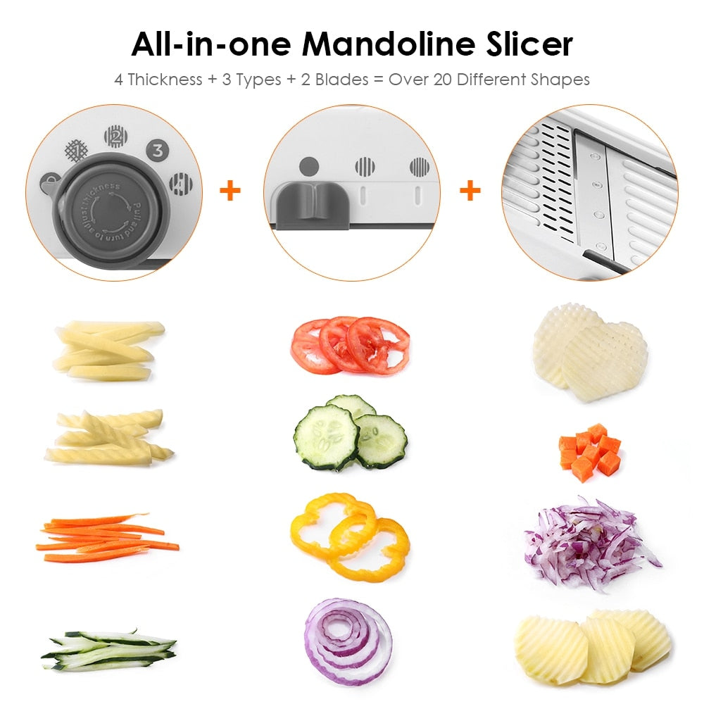 All-in-1 Mandoline Shredder