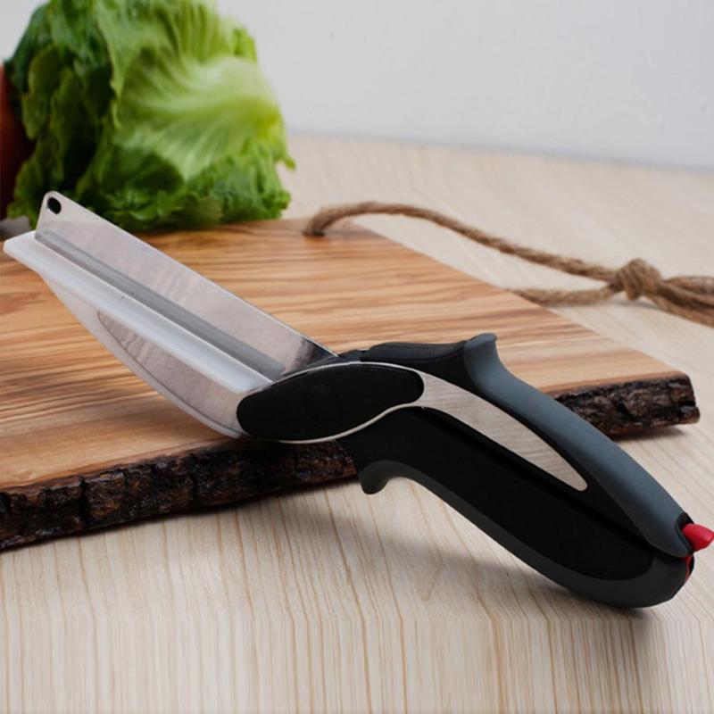 2 in 1 Clever Hand Cutter For Vegetables - Cook Helper