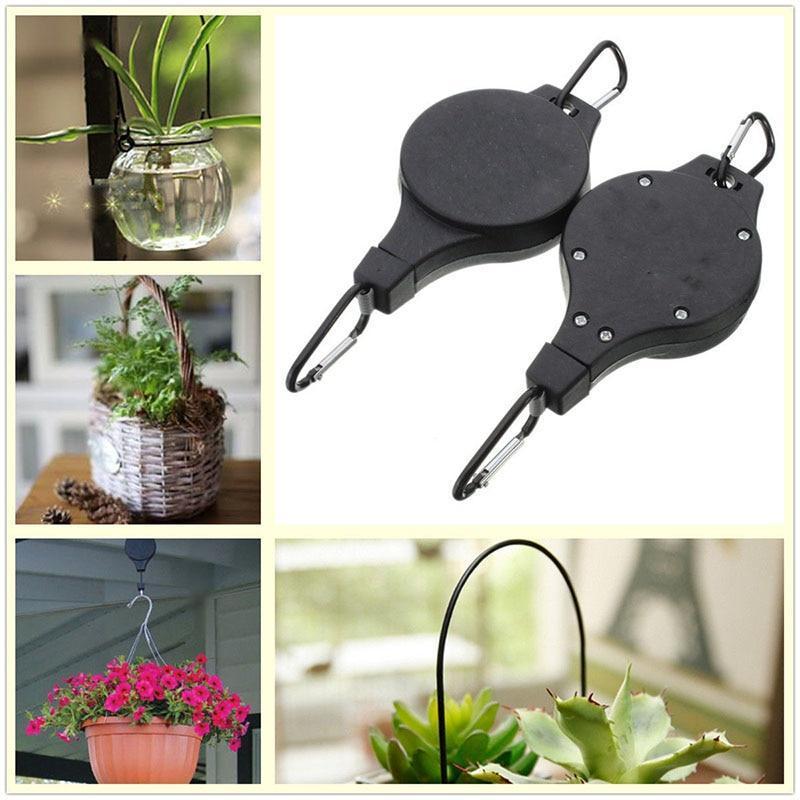 [50% OFF Today]-Hanging Plant Hook Pulleys (2PCS)