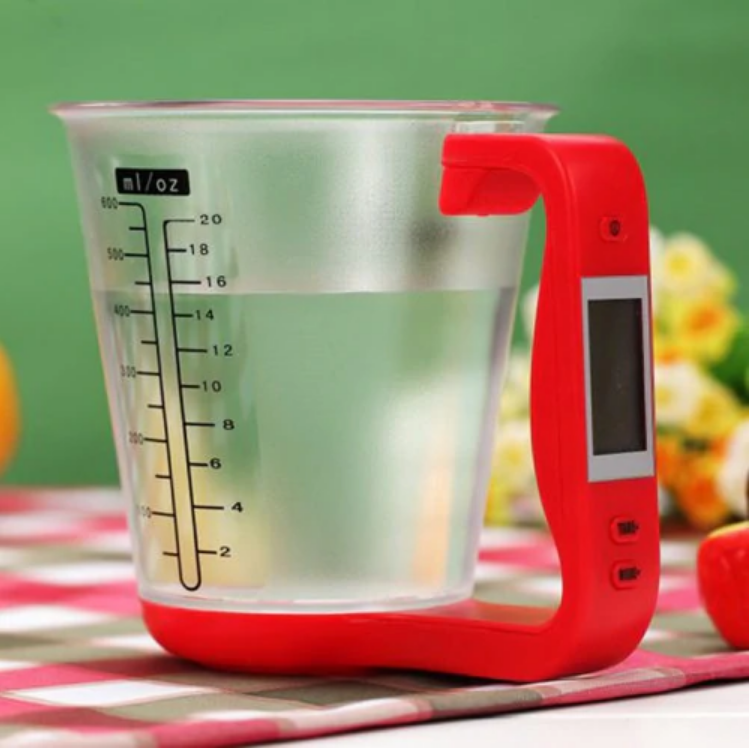 Digital Kitchen Scale Measuring Cup