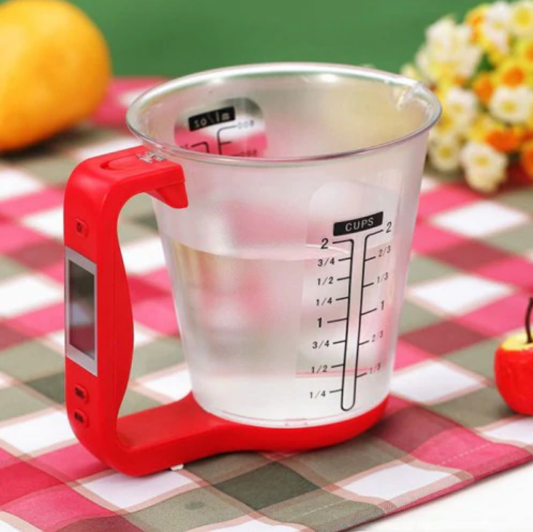 Digital Kitchen Scale Measuring Cup