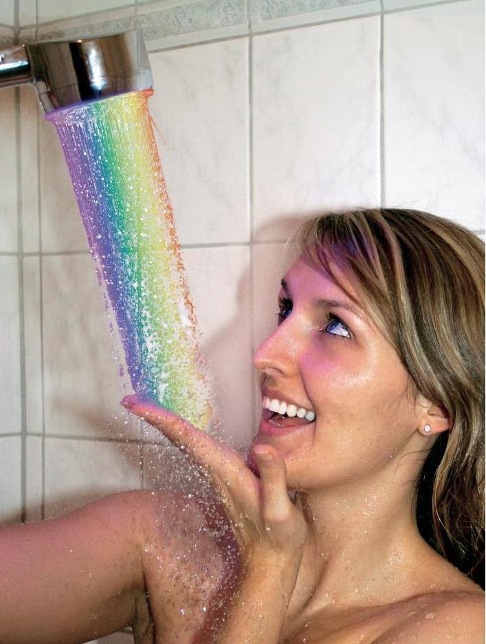 Rainbow Shower Head