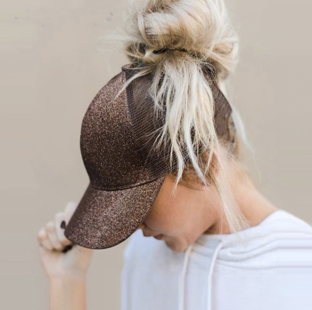 Ponytail Snapback Hat