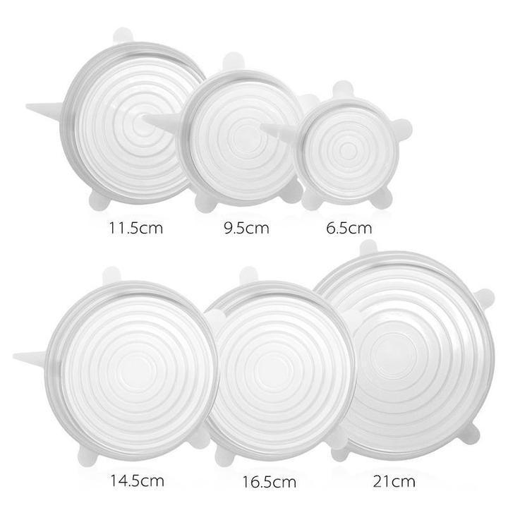 Stretch & Fit - Silicone Stretch Lids (6pcs)