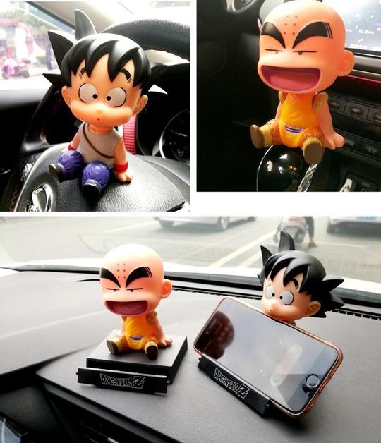 Dragon Ball Doll（Phone Holder + Shaking Head） - 10x12cm