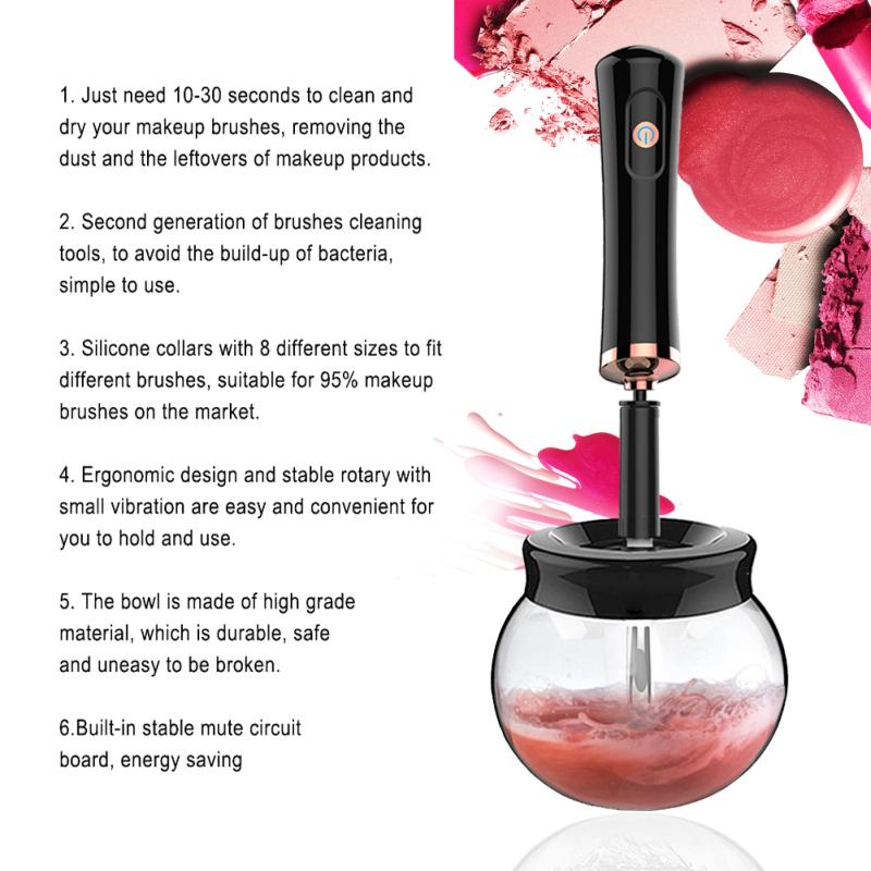 Automatic Makeup Cleaner & Dryer 2 in 1 Set