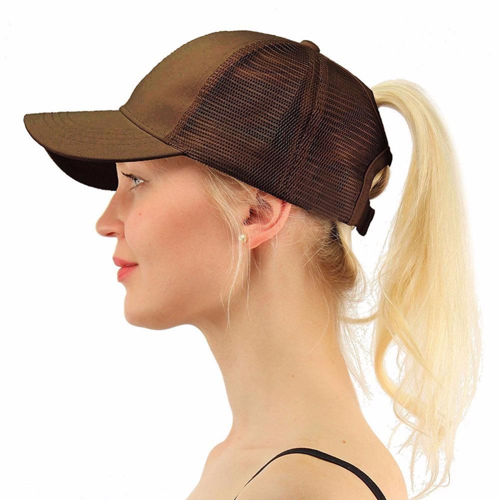 Ponytail Snapback Hat