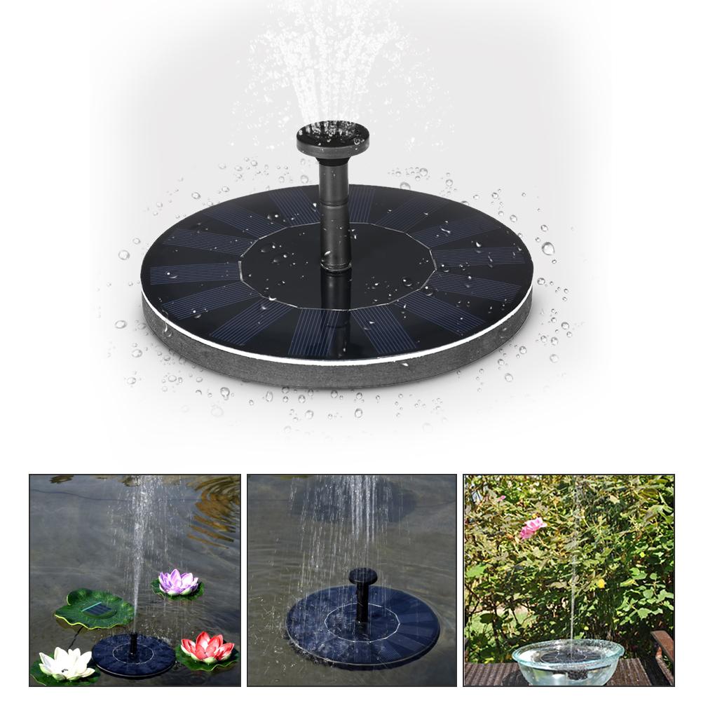 Solar Powered Fountain Pump