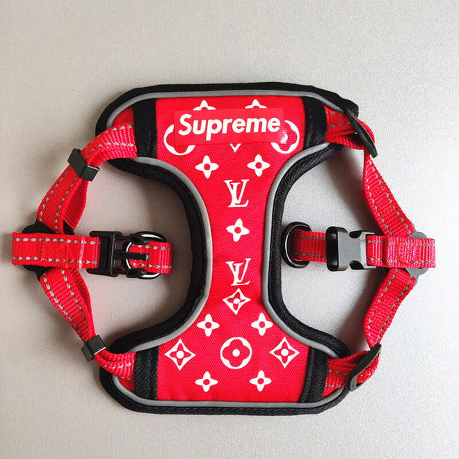 Supreme Louis Vuitton Dog Harness - Just Me and Supreme