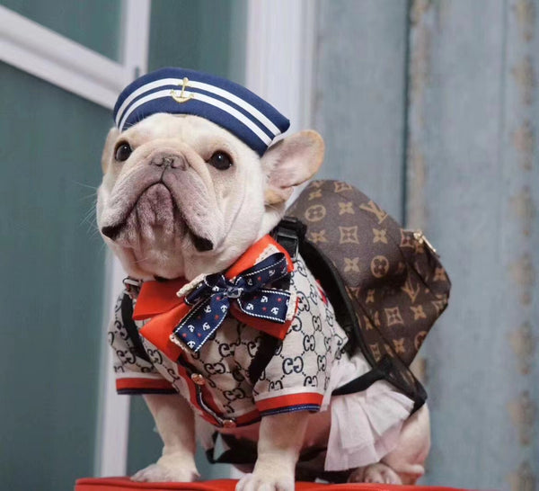 lv dog backpack fashion -513# – NiceyDoggy