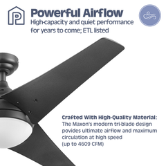 Maxon Ceiling Fan High Performance Blades By Prominence Home