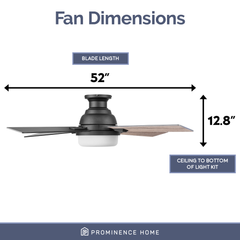 Kyrra Low Profile Ceiling Fan