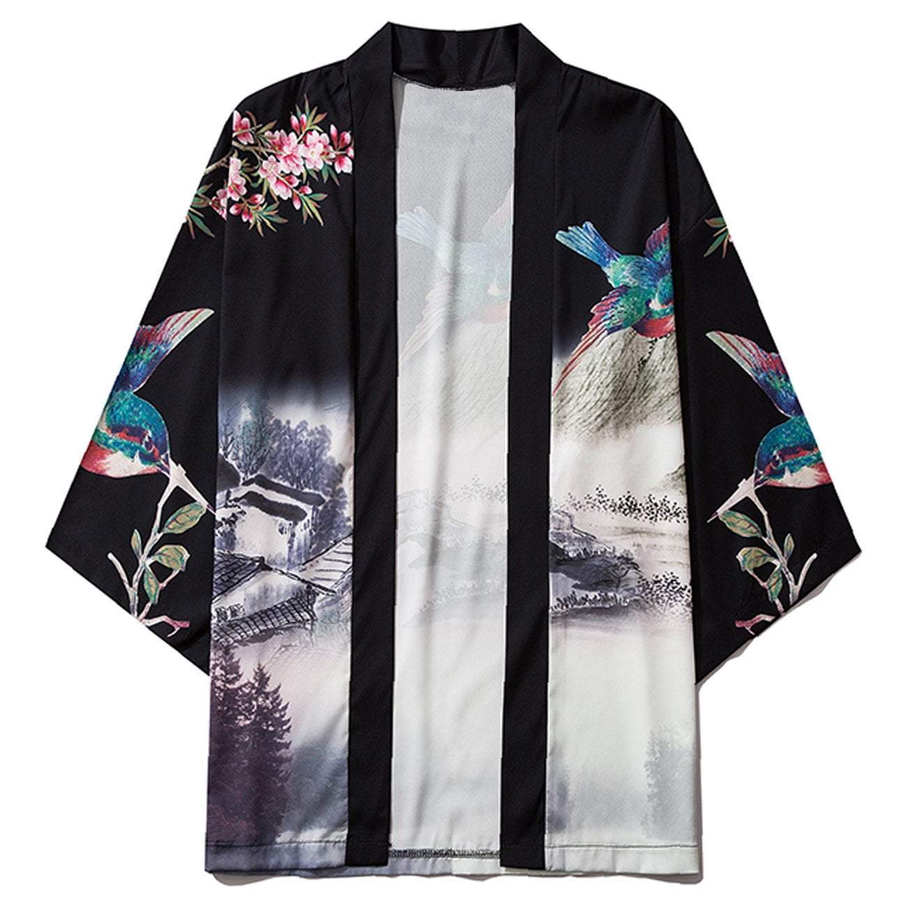 Hummingbird Japanese Kimono – Yugen Theory