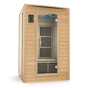 2-Person Carbon Infrared Sauna - Canadian Hemlock Wooden Sauna - 1700 –  Durasage Health