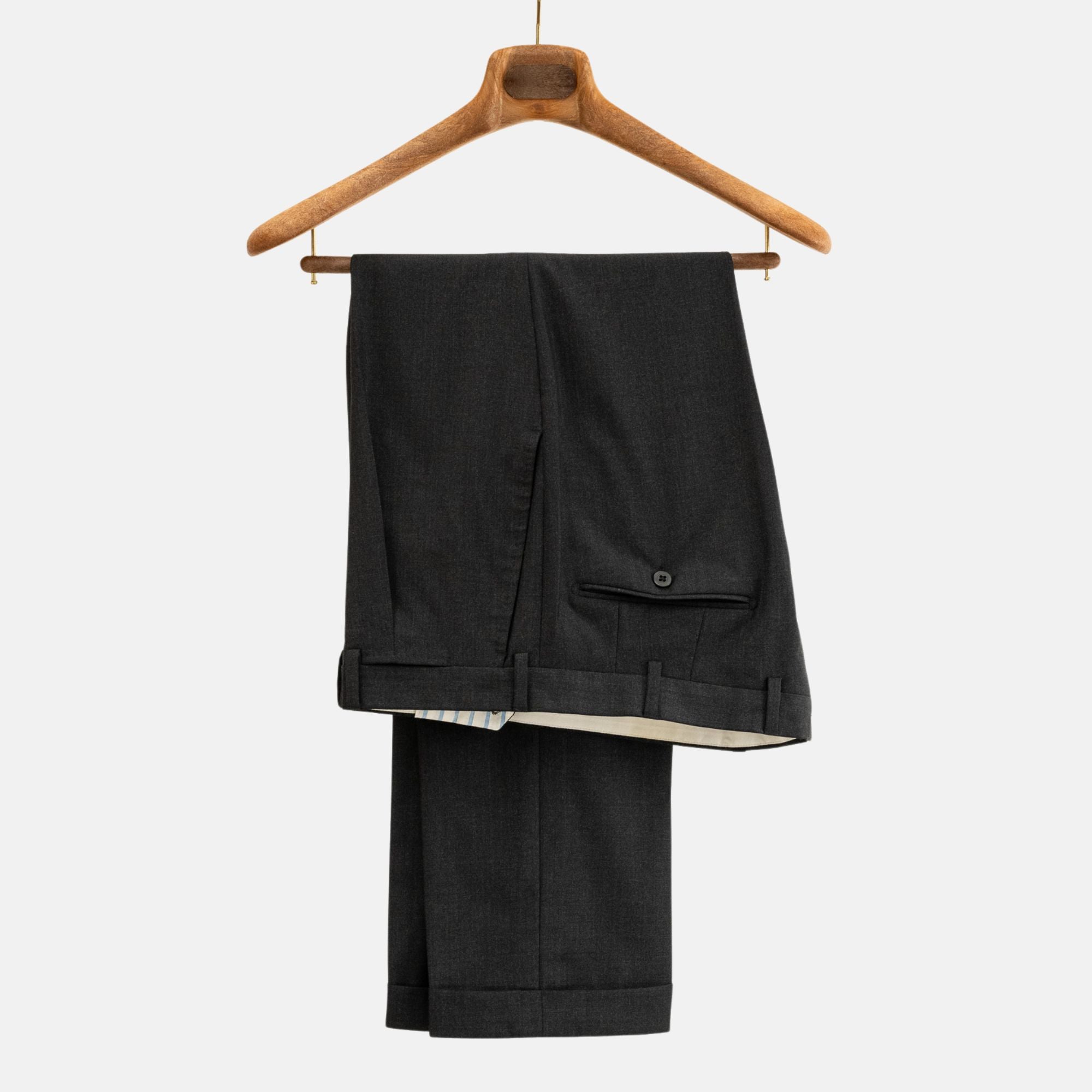 image of Charcoal Pants Made of Wool (EU 52)