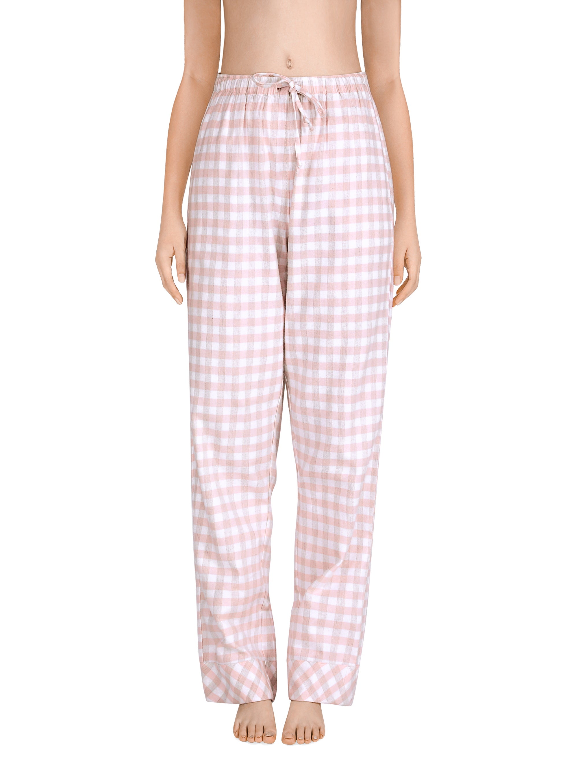 Pajama Pants for Women Cotton Lounge Pant 2 Packs - FemoFit