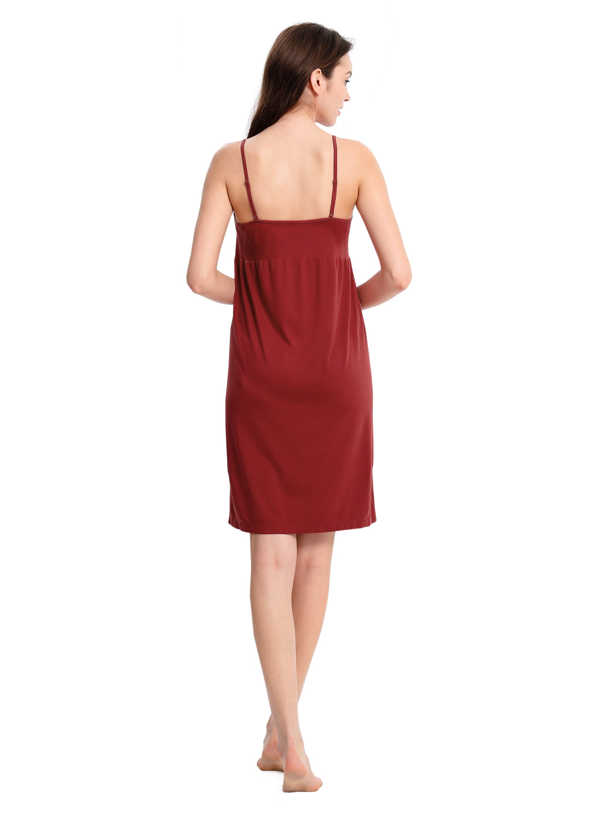 Nightgowns for Women Full Slips Dress Sleepwear 1 or 2 Pack - FemoFit