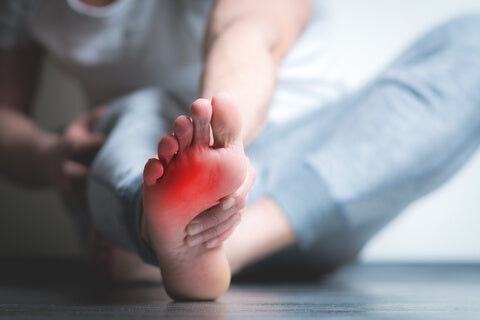 Inflamed Foot Joints