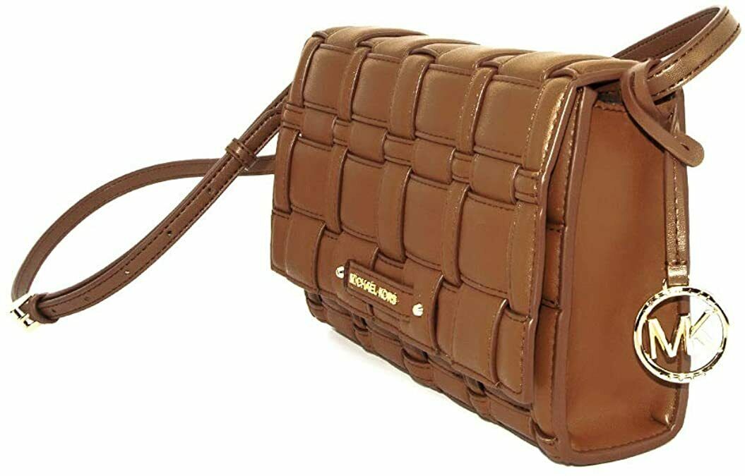 MICHAEL Michael Kors Women's Ivy Woven Large Clutch Crossbody Bag Lugg –  Outlet Designers