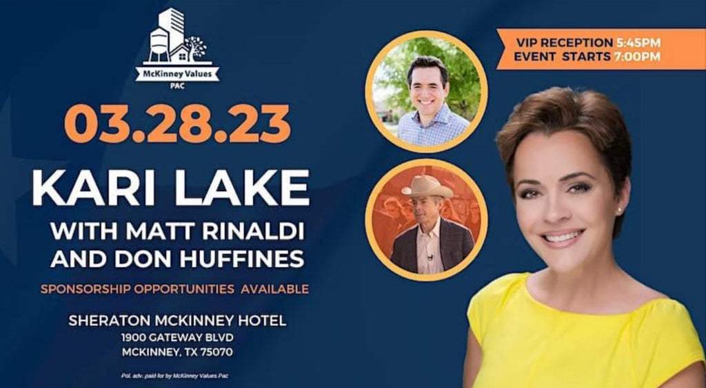 Kari Lake 3/28/23 McKinney, TX