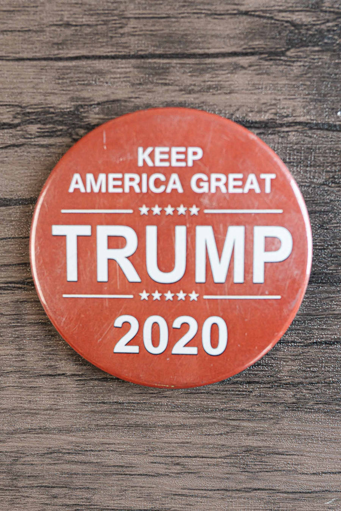trump supporter pin