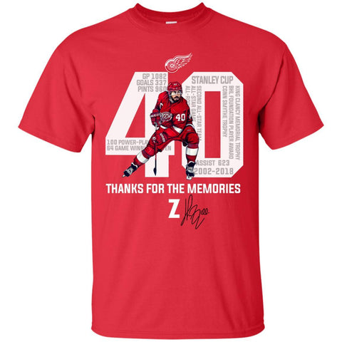 red wings 25 years shirt