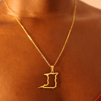 Trinidad Outline Necklace