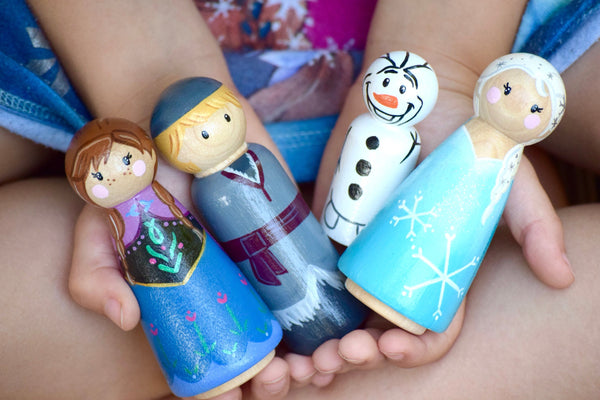 frozen peg dolls