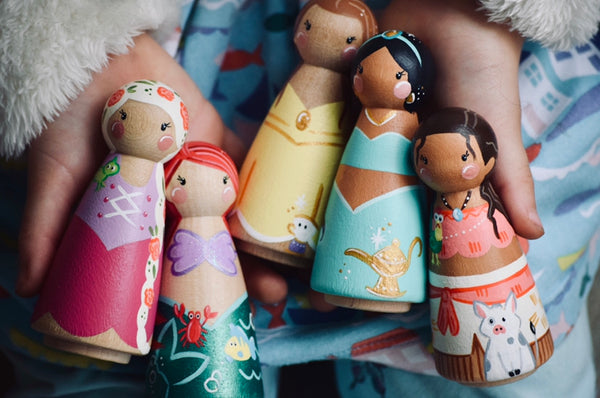 moana peg doll