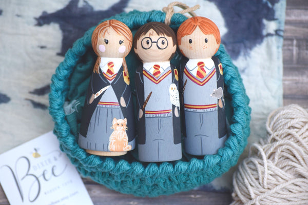 harry potter peg dolls