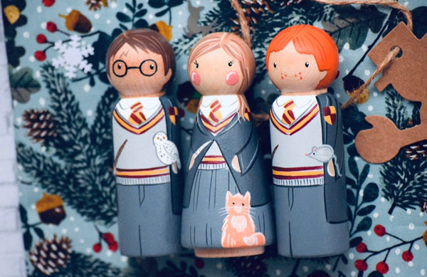 harry potter peg dolls