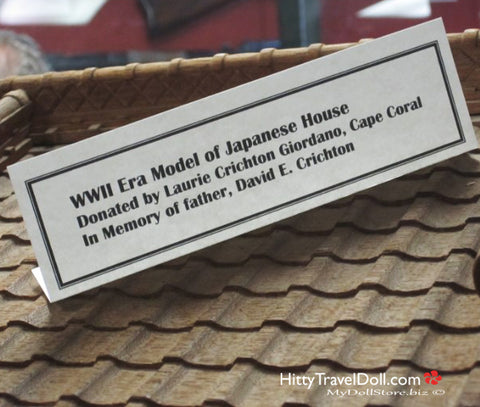 WWII Era Model of a Japanese House