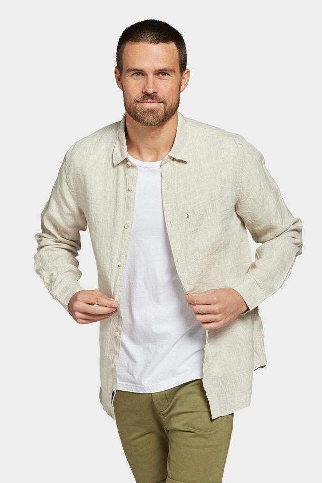 The Academy Brand Hampton Linen Shirt - 8 Colours – Assef's