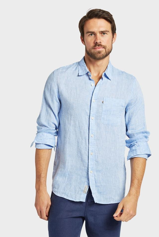 The Academy Brand Newport Linen Shirt – Assef's