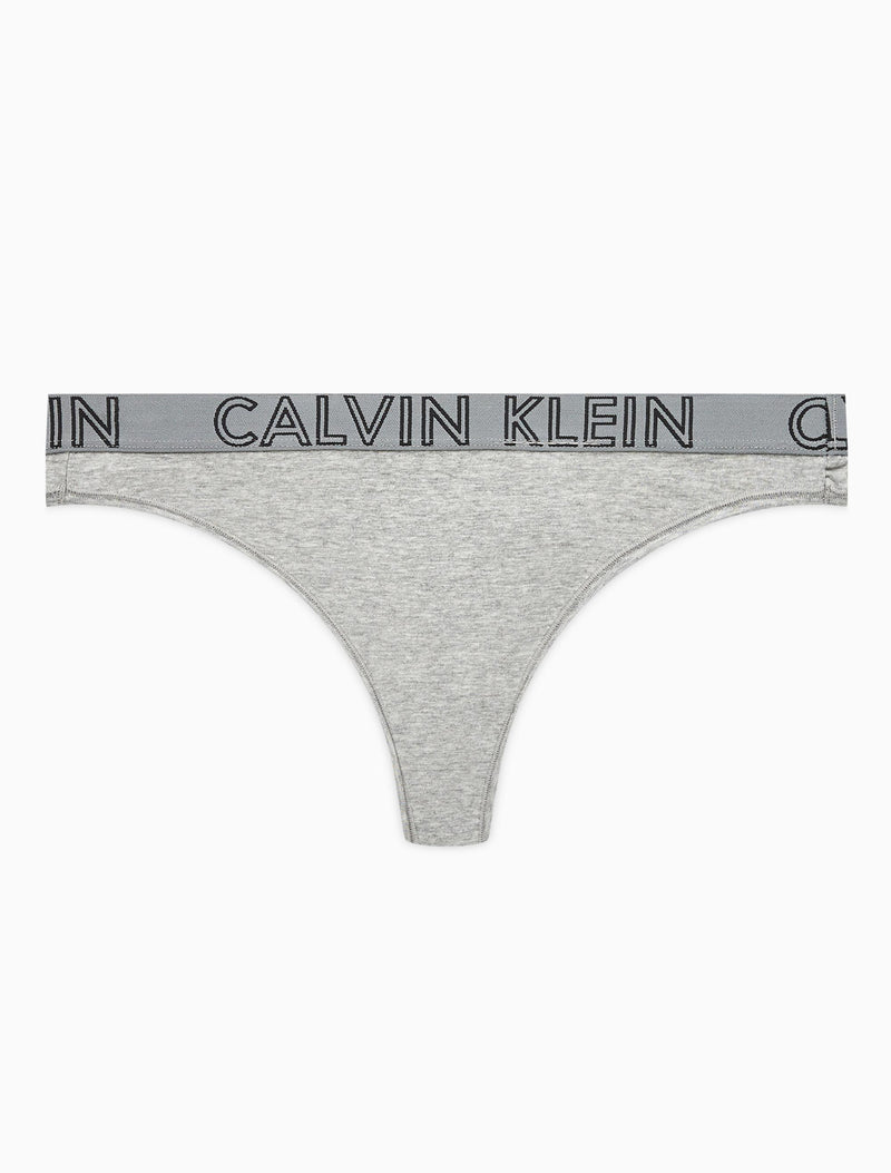 Calvin Klein Womens Grey Ultimate Cotton Thong – Assef's