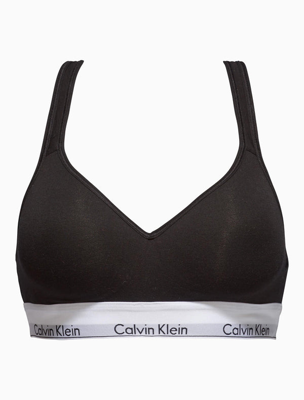 Calvin Klein Modern Cotton Lightly Lined Bralette - 2 Colours