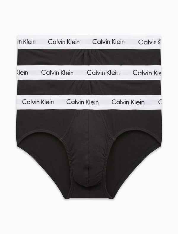 Calvin Klein Cotton Stretch Classic Fit Trunk 3-Pack BU2662 Black