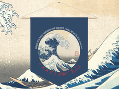 The Great Wave - Pennant