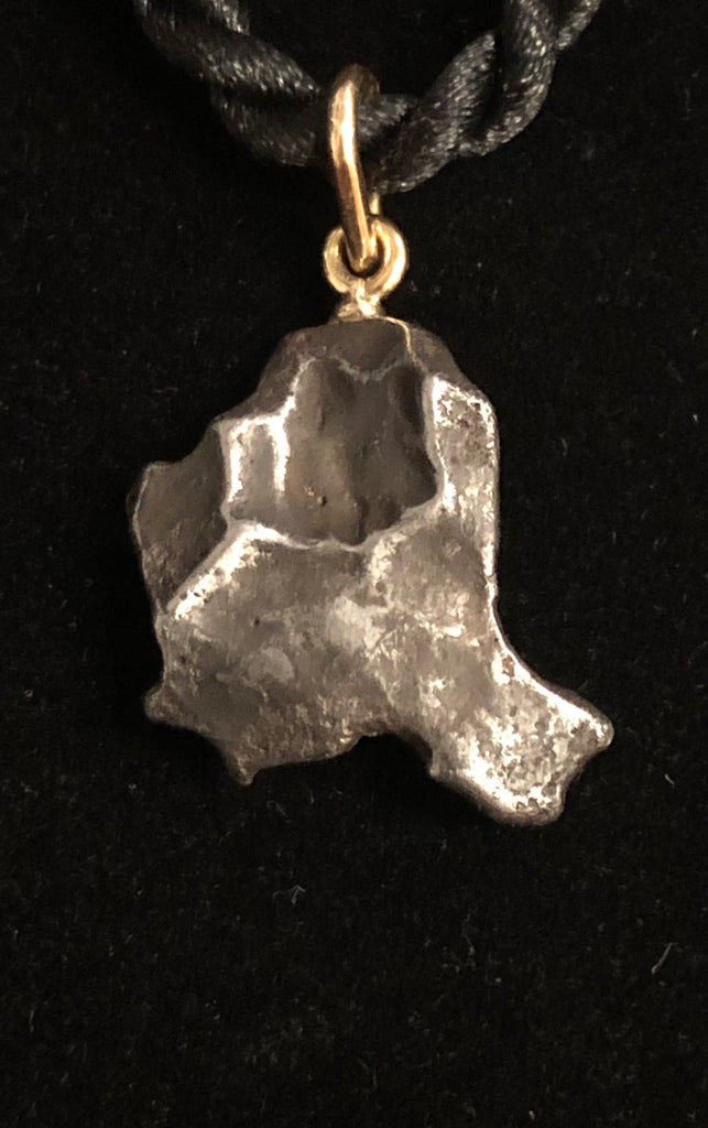 Placer Gold Design - Sikhote-Alin Meteorite Pendant