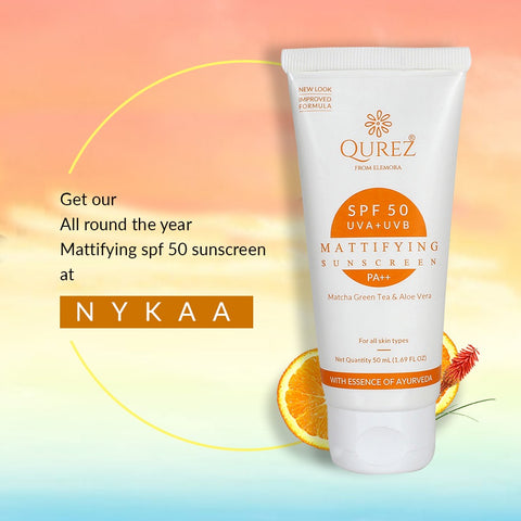 Qurez Mattifying SPF 50 Sunscreen 