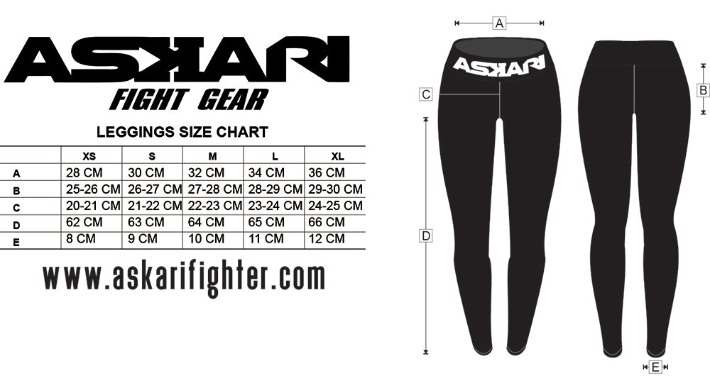 Leggings Size Guide – Askari