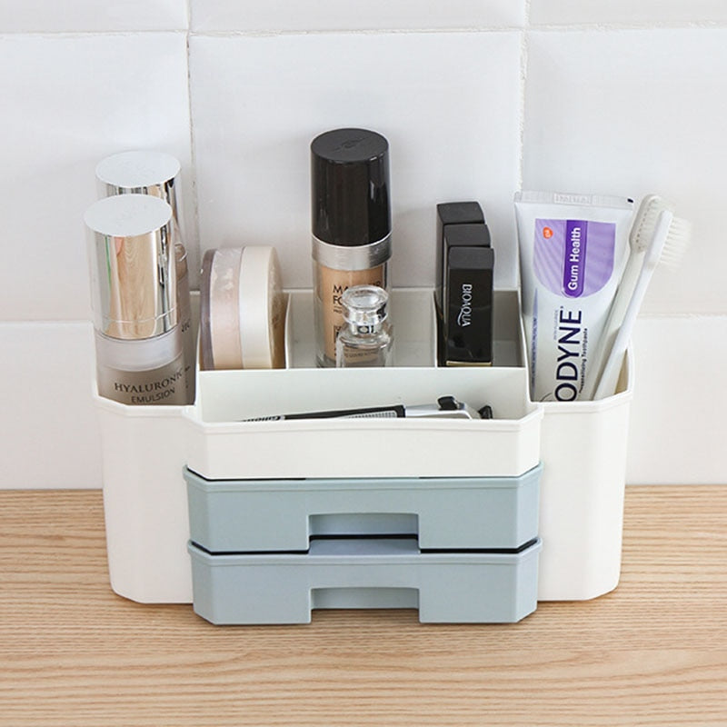 1 Yicleaner Makeup Organizer Drawer Storage Boxes Plastic