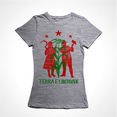 Camiseta Baby Look Terra e Território