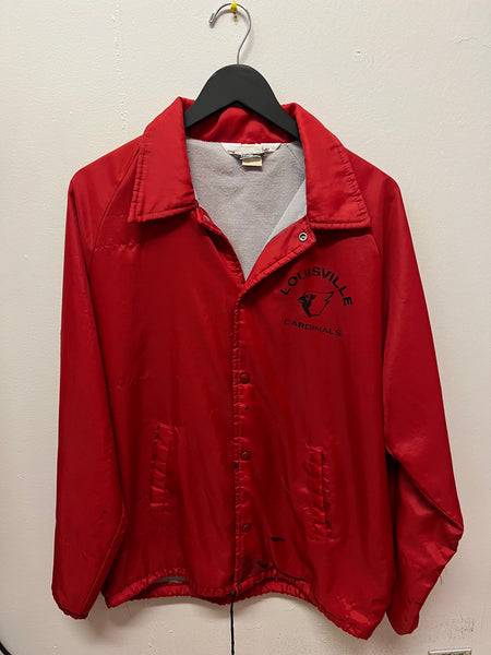 Louisville Cardinals Windbreaker Jacket Sz S – 812 Vintage