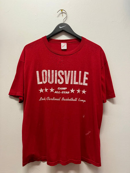 Vintage 80s Louisville University Cardinals pullover sweatshirt red size xl  USA