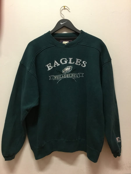 Antigua Philadelphia Eagles Grey Action Long Sleeve Hoodie, Grey, 55% Cotton / 45% POLYESTER, Size S, Rally House